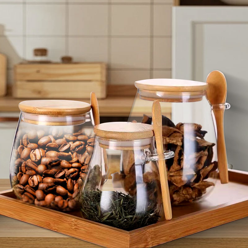Glass Meal Prep Container - Szklany słoik o pojemności 34 uncji
