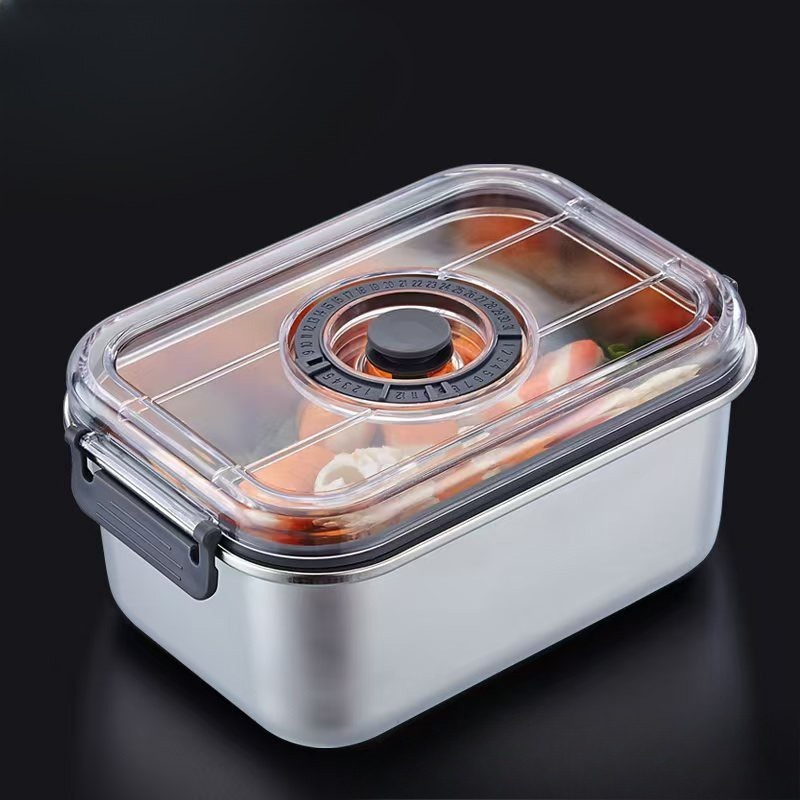 Food Storage Drawer Organizer - Pojemnik próżniowy ze stali nierdzewnej, szczelny