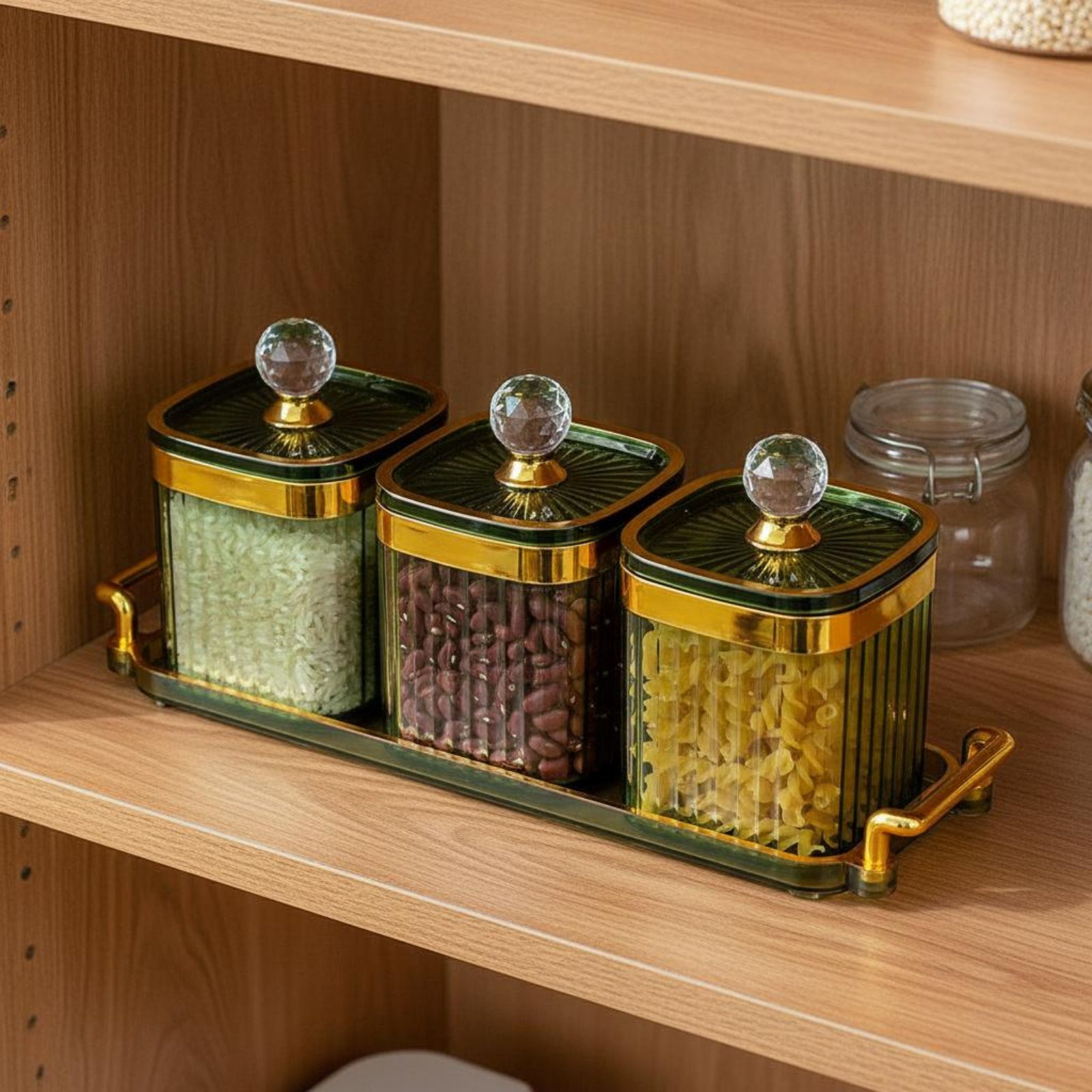 Storage Food Tray - Dekoracyjny zestaw pojemników na przekąski z