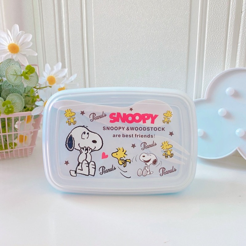 Food Storage Drawer Organizer - Uroczy pojemnik na lunch Snoopy z