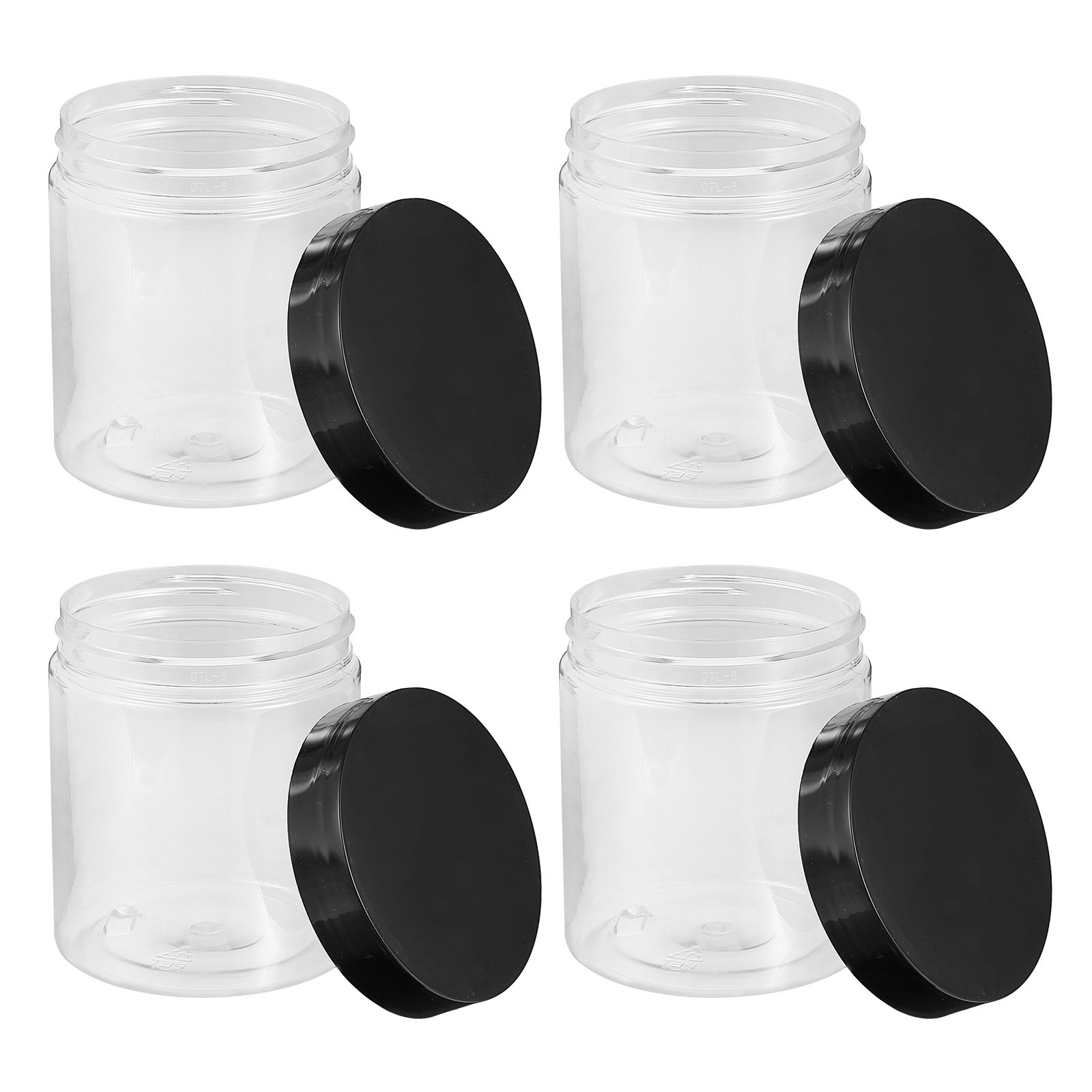 Food Storage And Container - 12 sztuk wysokiej jakości przezroczystych plastikowych