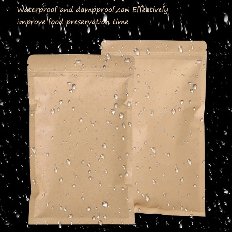 Food Storage Usa - 100 SZT. Brązowe Torebki z Papieru