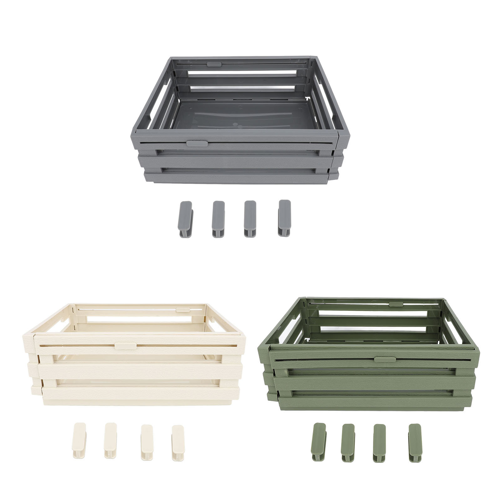 Stackable Pantry Bin - Składany pojemnik do przechowywania, organizer do