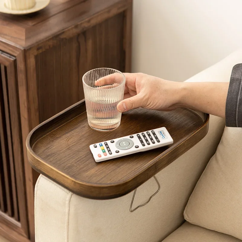 Storage Food Tray - Stolik boczny do sofy z klipsem,