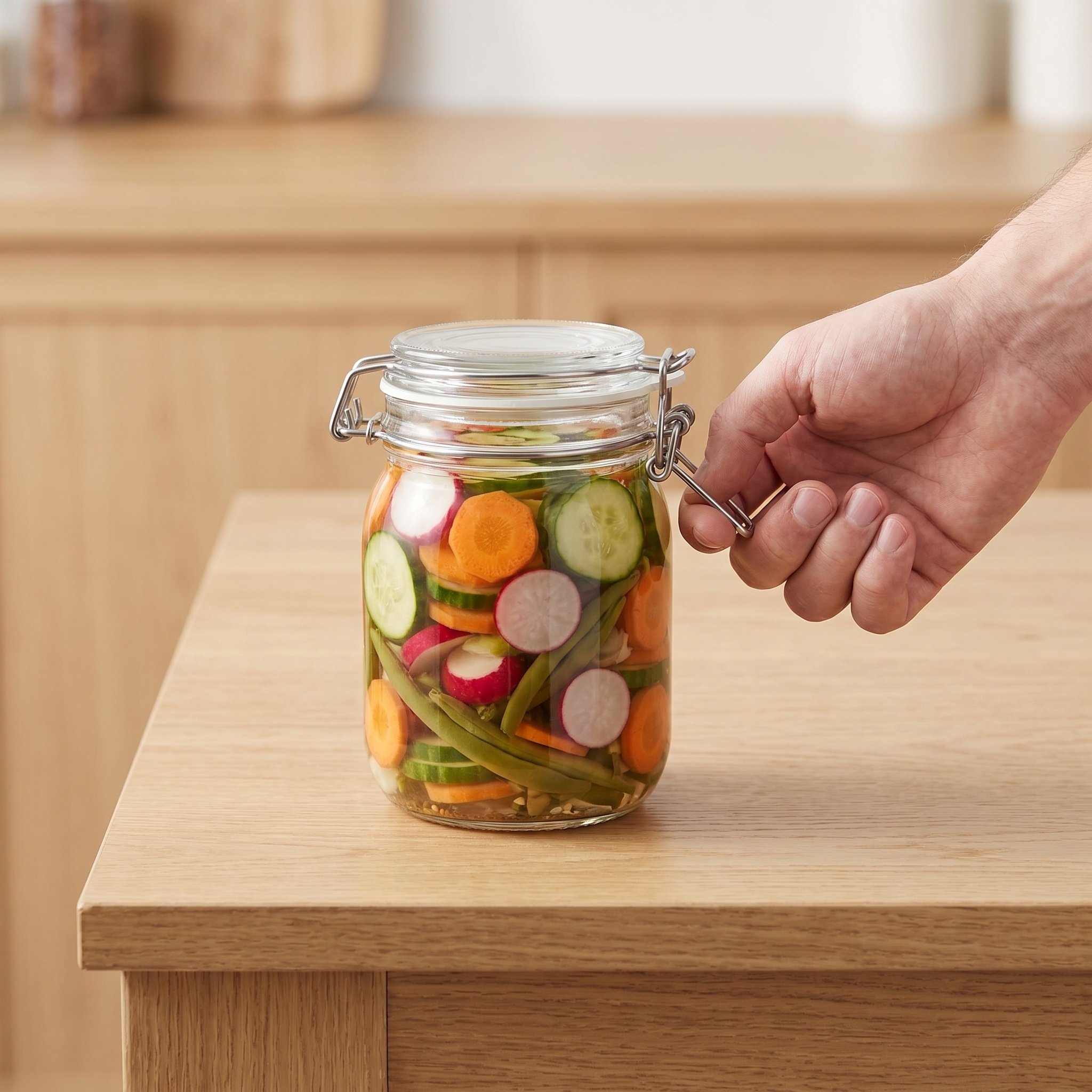 3 sztuki eleganckich zacisków  – Mason Jar Wide Mouth recenzja i cena