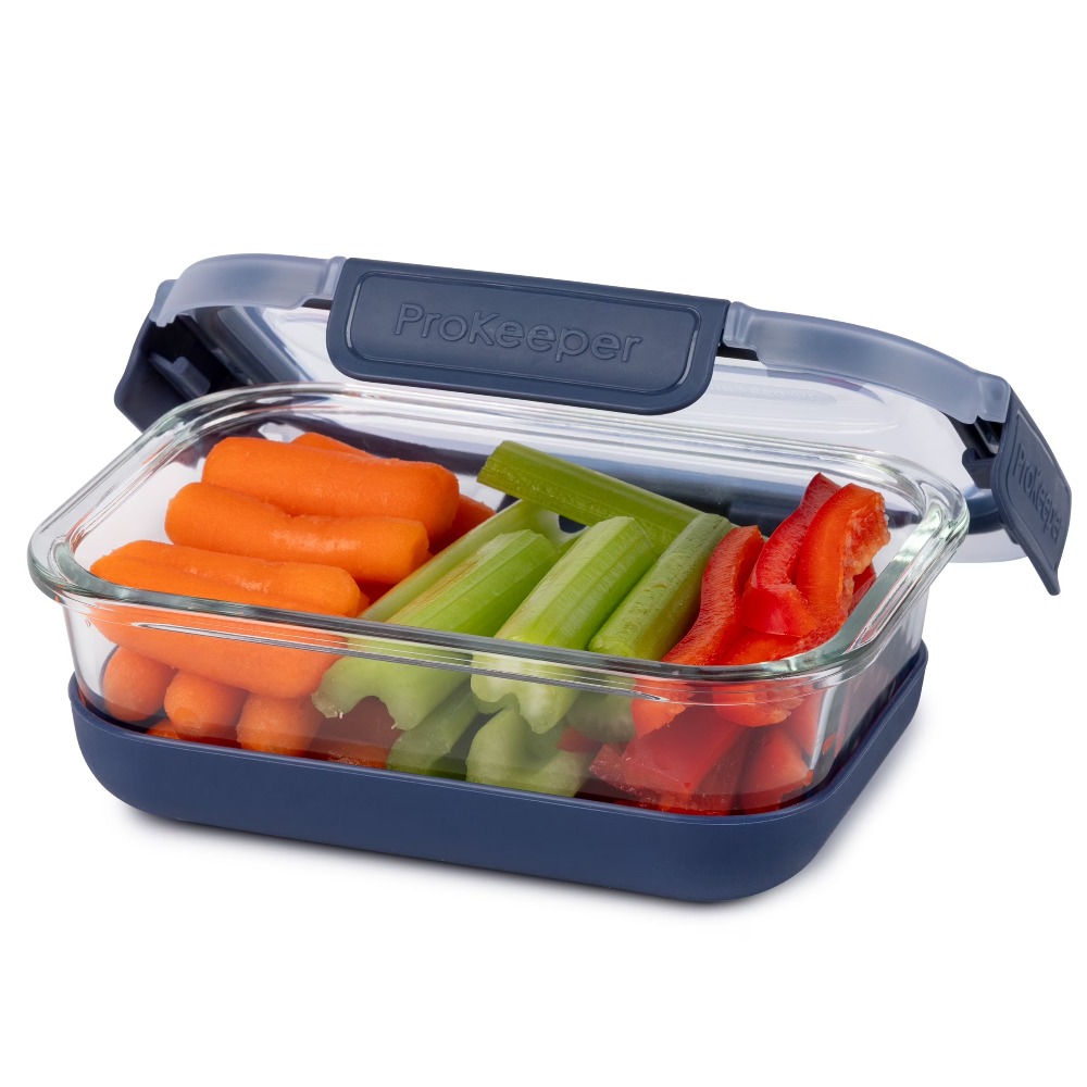 Szklany pojemnik na żywność o  – Glass Meal Prep Container recenzja i cena