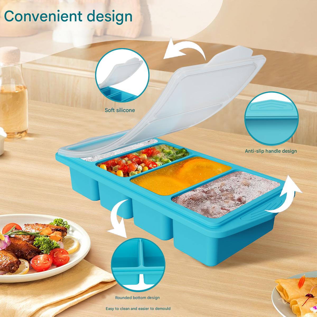Duża silikonowa forma do koste – Food Storage Organization recenzja i cena