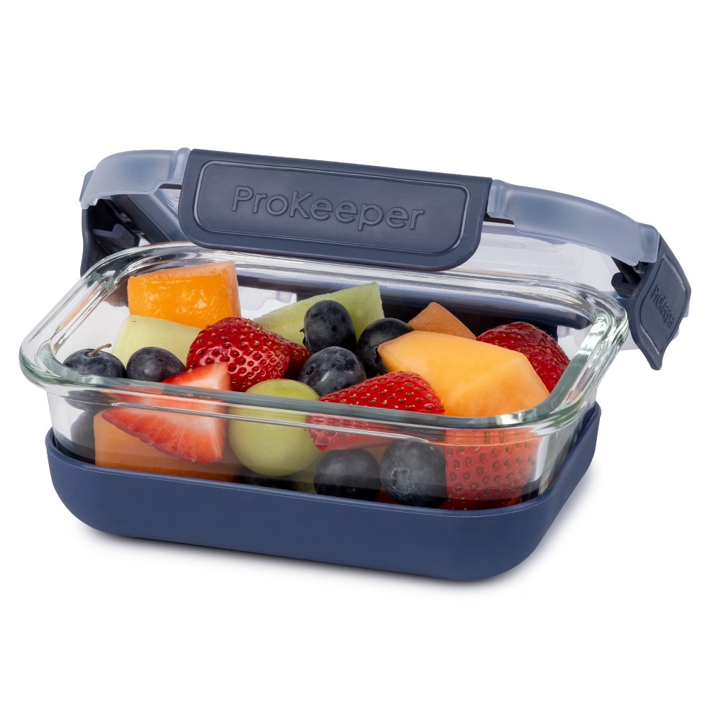 2 sztuki szklanych pojemników  – Glass Meal Prep Container recenzja i cena