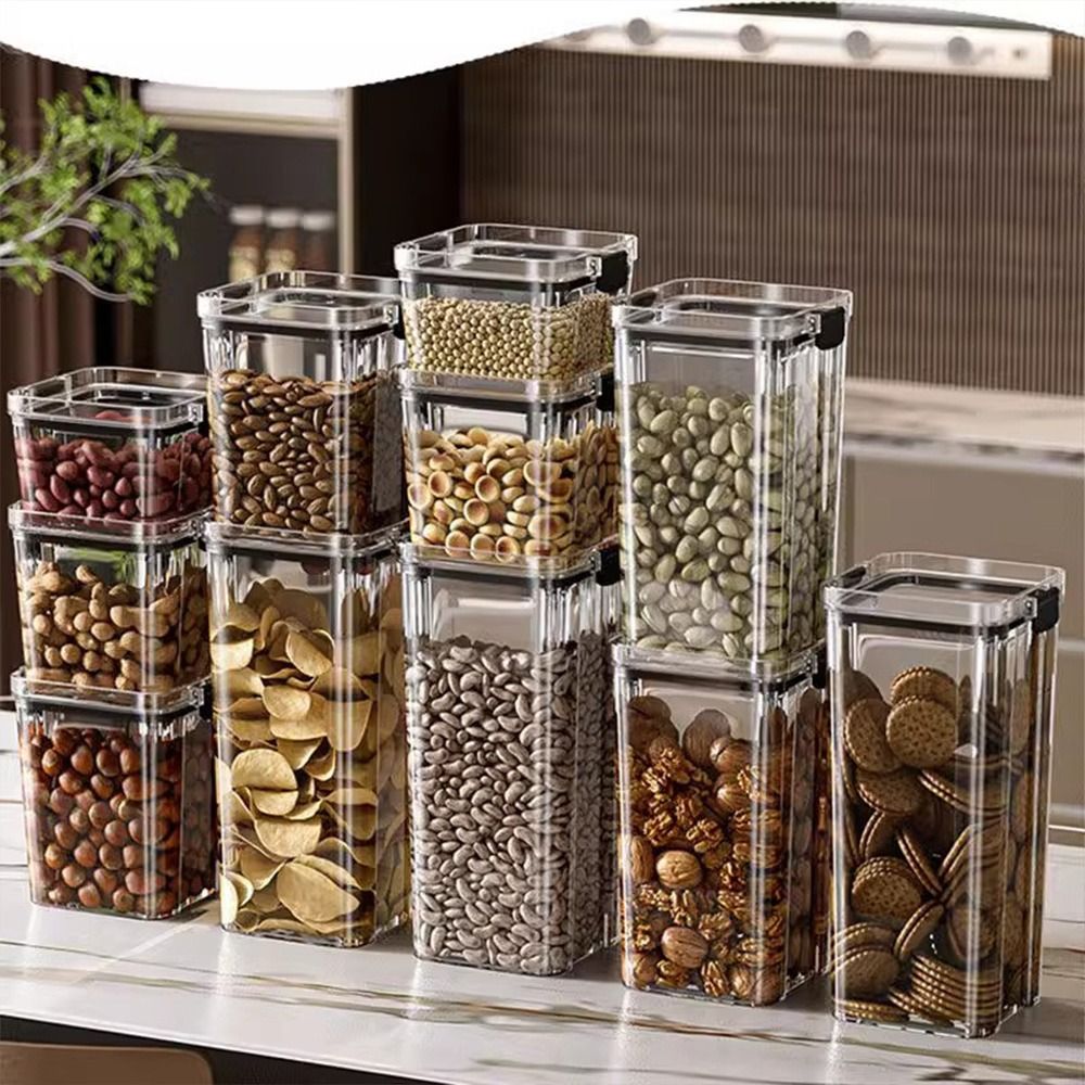 Przezroczyste pojemniki do prz – Stackable Pantry Bin recenzja i cena