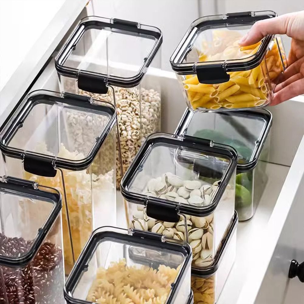 Przezroczyste pojemniki do prz – Stackable Pantry Bin recenzja i cena