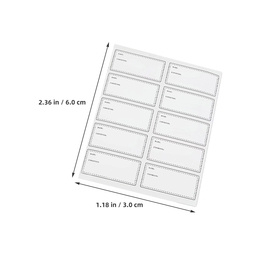 10 arkuszy wodoodpornych, odpo – Food Storage Notes recenzja i cena