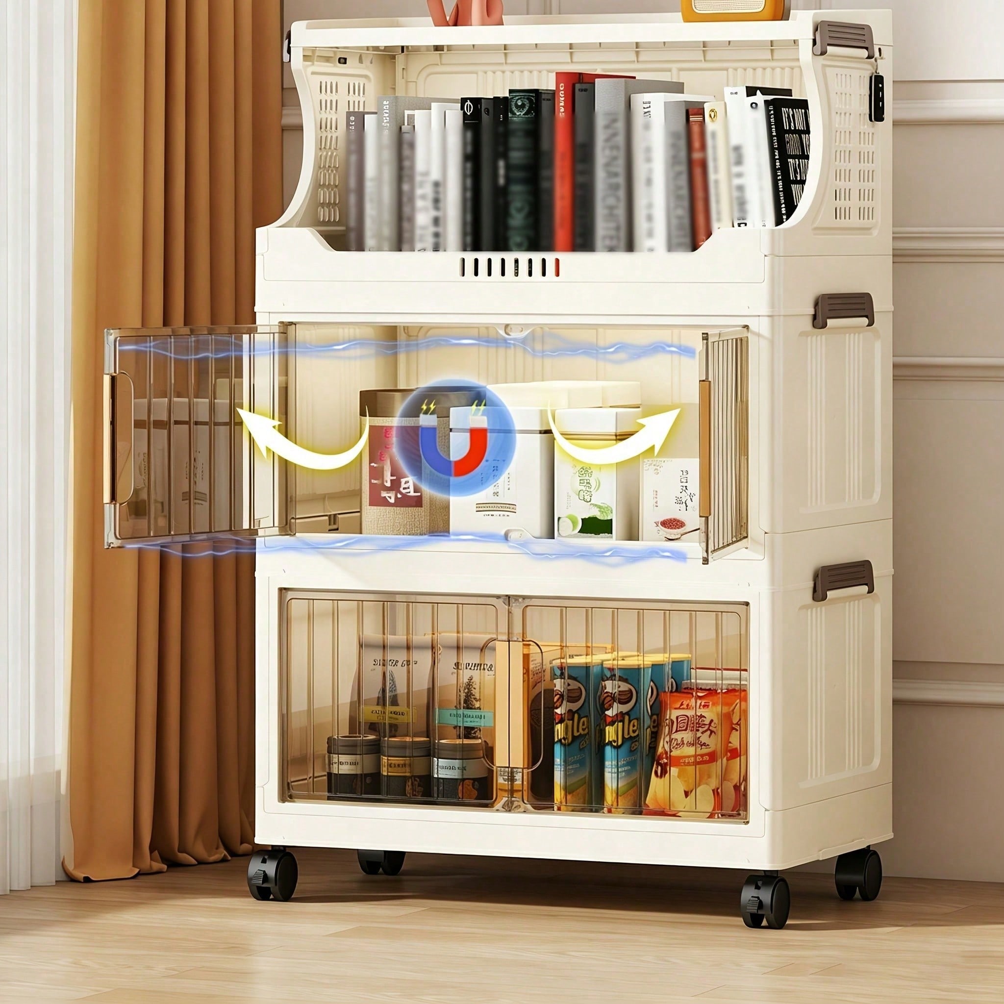 Składany pojemnik do przechowy – Stackable Pantry Bin recenzja i cena