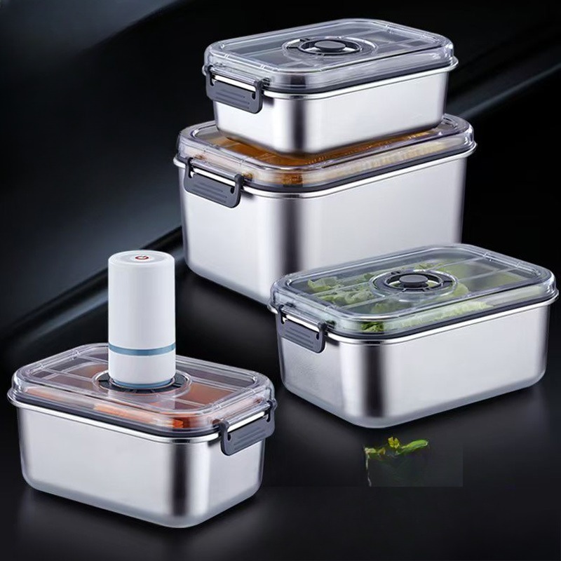 Pojemnik próżniowy ze stali ni – Food Storage Drawer Organizer recenzja i cena