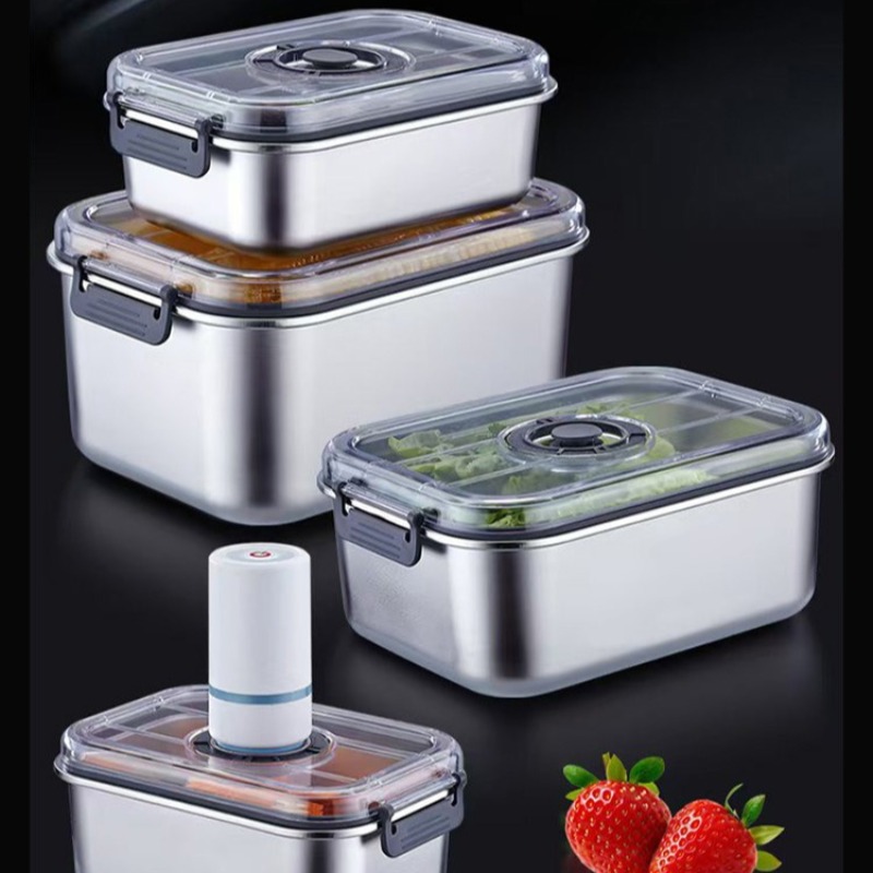 Pojemnik próżniowy ze stali ni – Food Storage Drawer Organizer recenzja i cena