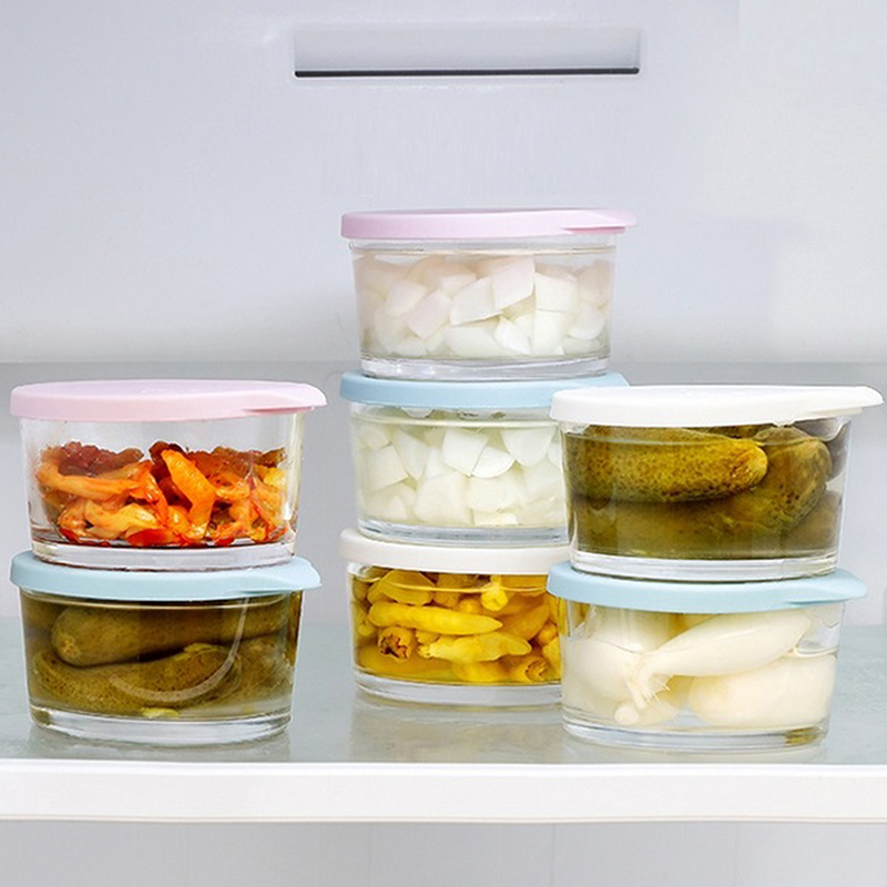 ● Okrągły pojemnik do przechow – Glass Meal Prep Container recenzja i cena