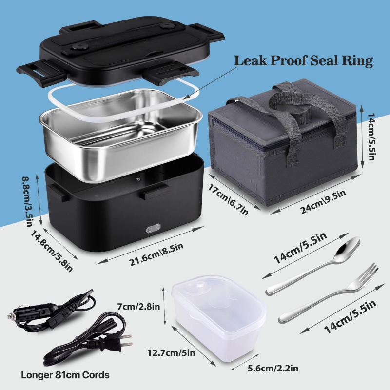 Elektryczny podgrzewany pojemn – Food Storage Warmer recenzja i cena