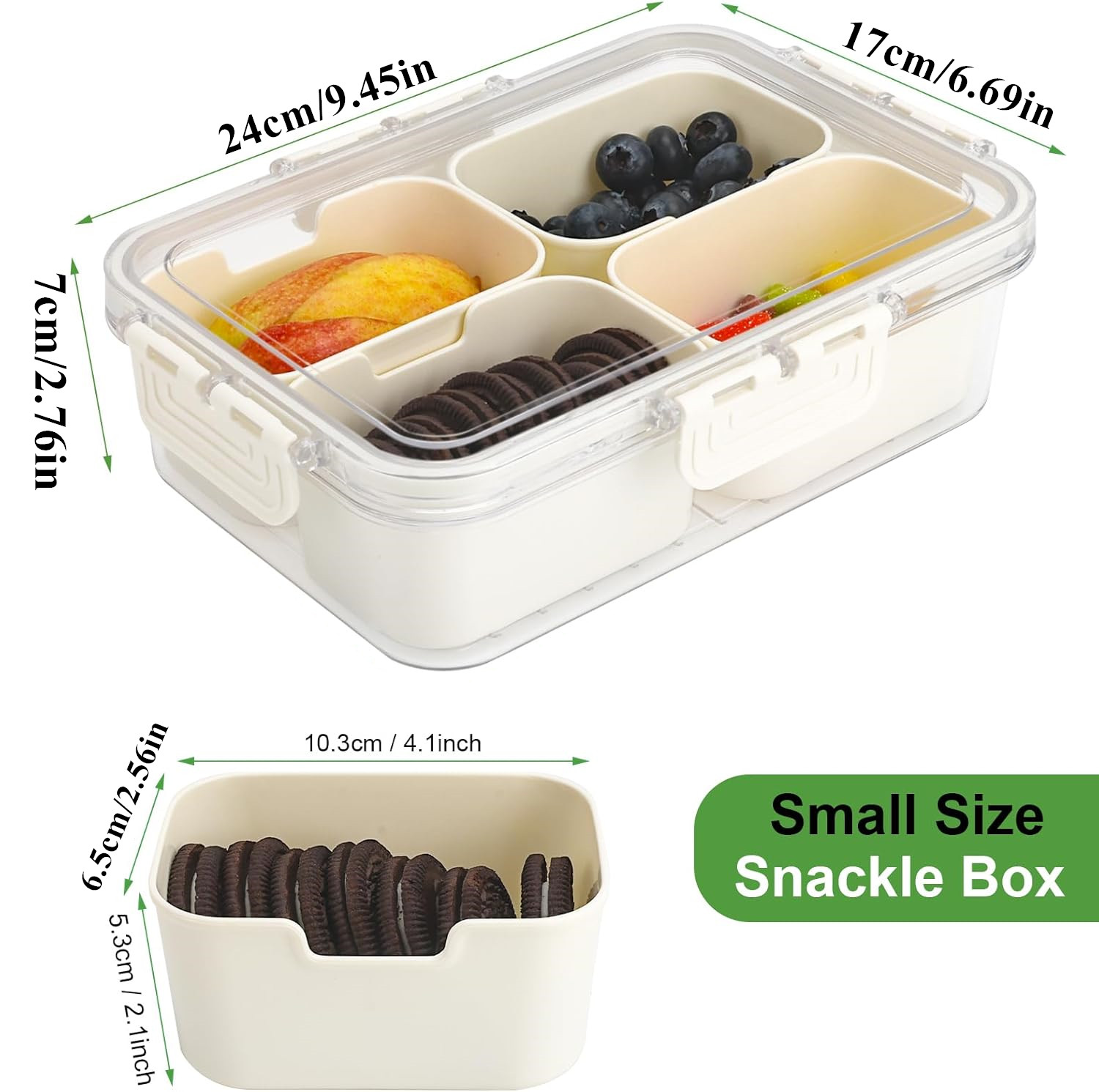Przenośny pojemnik na żywność, – Storage Food Tray recenzja i cena