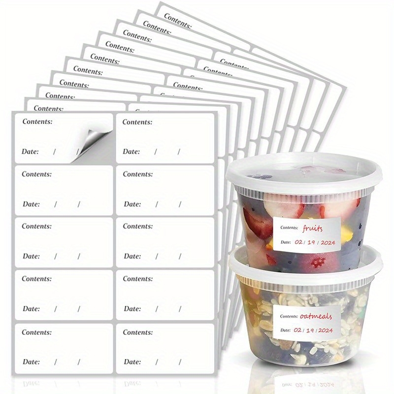 100 wodoodpornych, zdejmowanyc – Food Storage Notes recenzja i cena