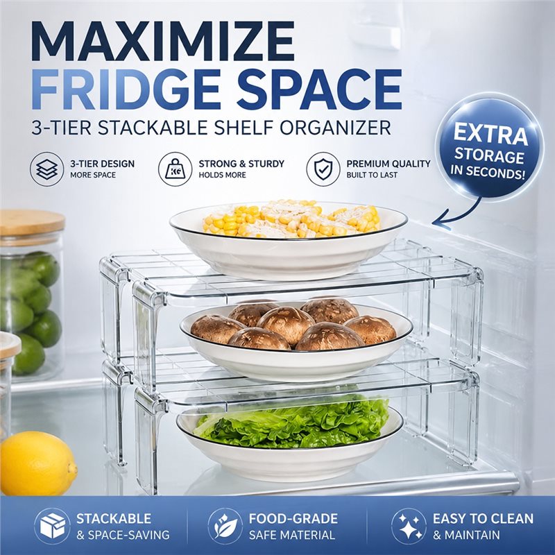 ABKY - Przezroczyste, składane – Food Storage Management recenzja i cena
