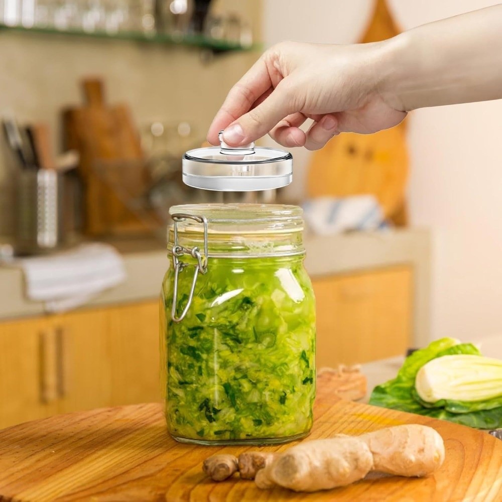 Szklane obciążniki do fermenta – Mason Jar Wide Mouth recenzja i cena