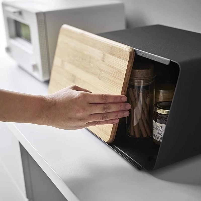 Pojemnik na chleb z bambusa do – Food Storage Organization recenzja i cena