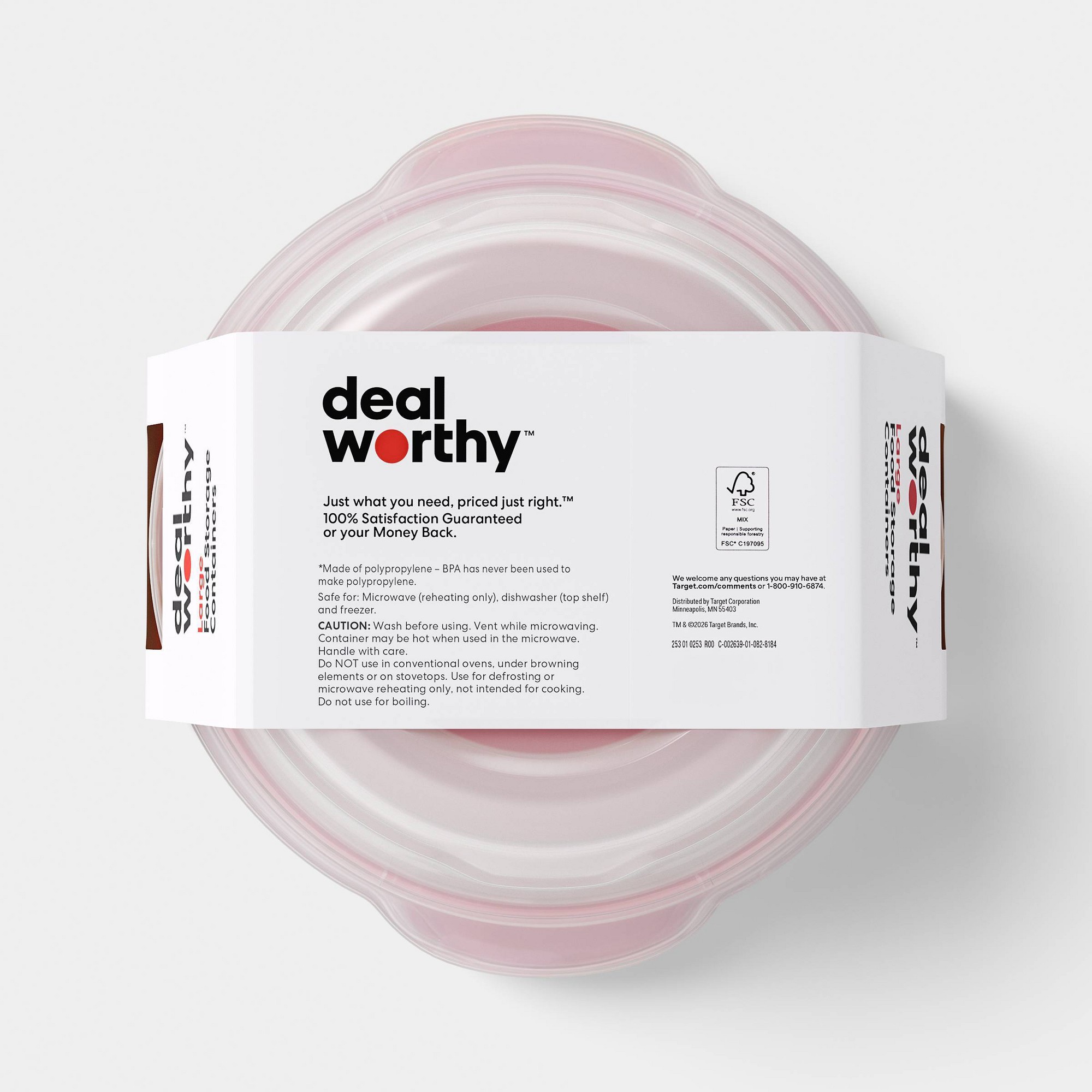 Duże okrągłe pojemniki do prze – Food Storage Organization recenzja i cena
