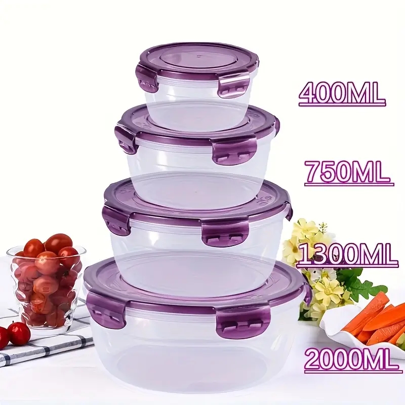 4 Plastikowe pojemniki na żywn – Food Storage Box Plastic recenzja i cena