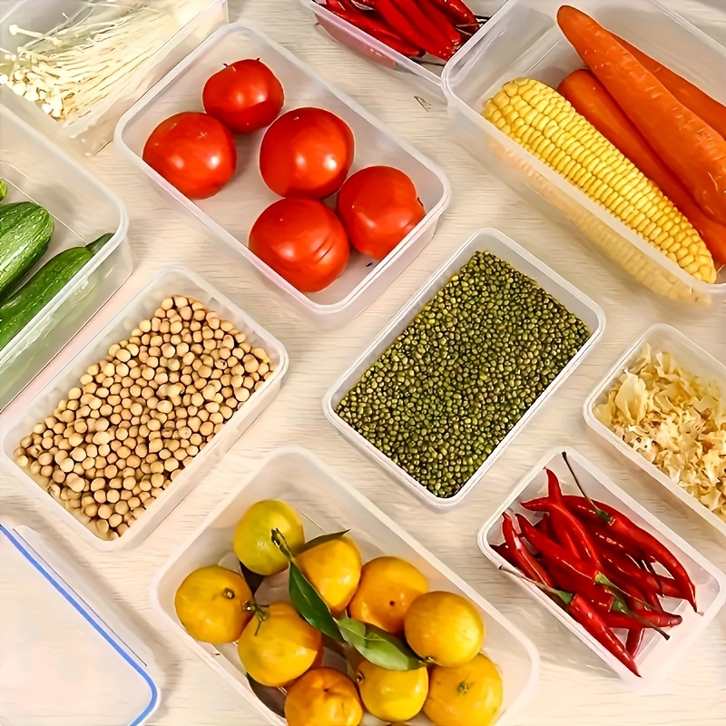Zestaw 8 sztuk zawiera 4 pojem – Food Storage Organization recenzja i cena