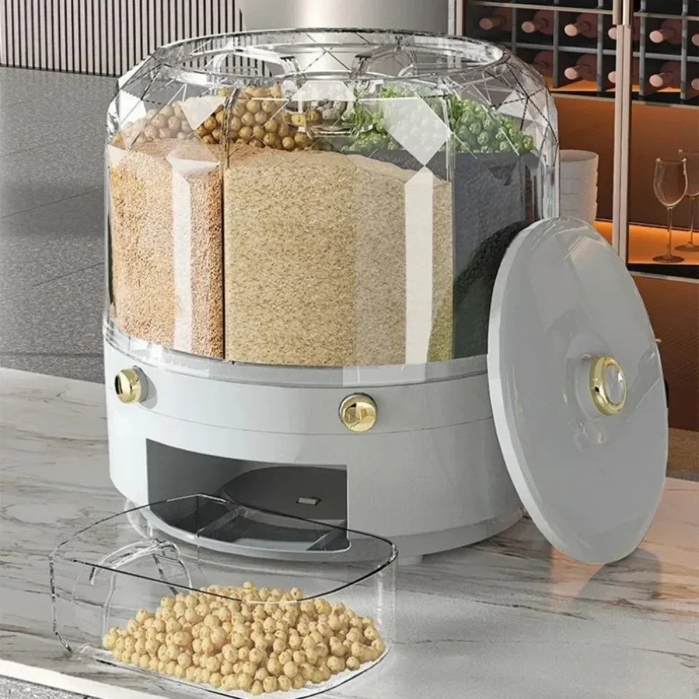 Dozownik obrotowy na żywność,  – Food Storage Drawer Organizer recenzja i cena