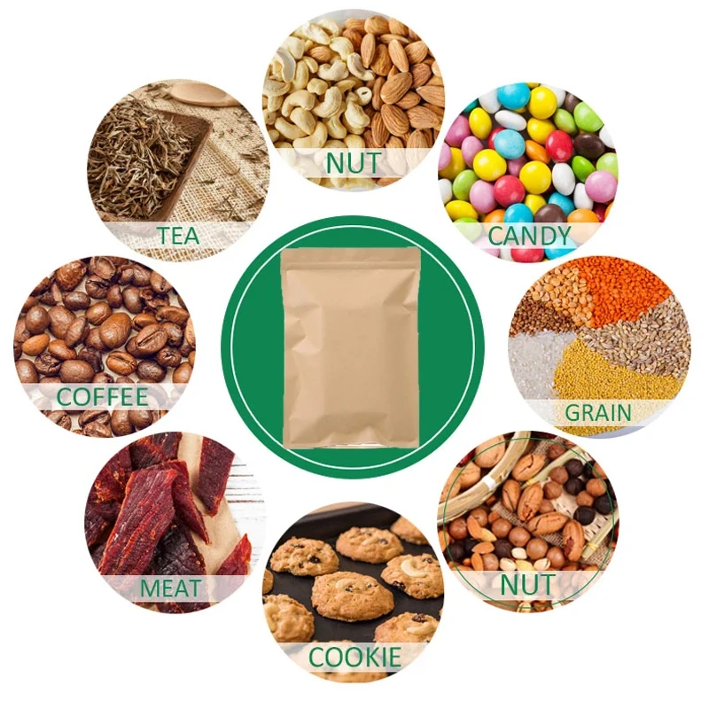 100 SZT. Brązowe Torebki z Pap – Food Storage Usa recenzja i cena