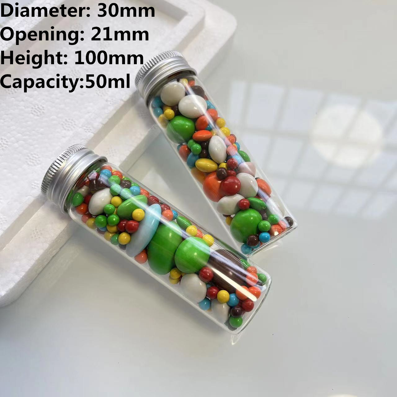 12/21 szt. 50ml Szczelne butel – Food Storage Notes recenzja i cena