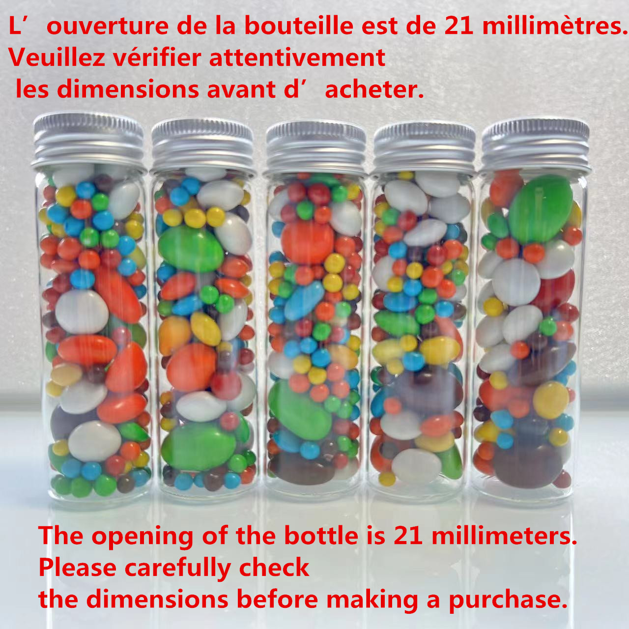 12/21 szt. 50ml Szczelne butel – Food Storage Notes recenzja i cena