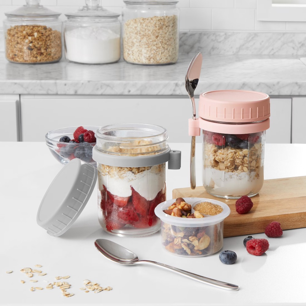 Przenośny pojemnik na owsiankę – Glass Meal Prep Container recenzja i cena