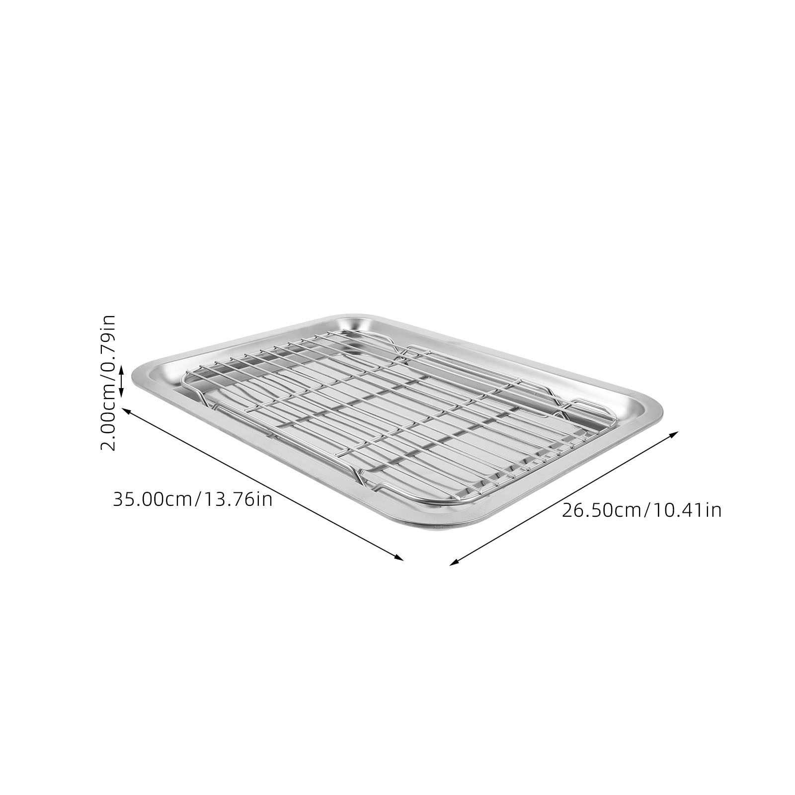 1 zestaw stalowych rusztów do  – Storage Food Tray recenzja i cena