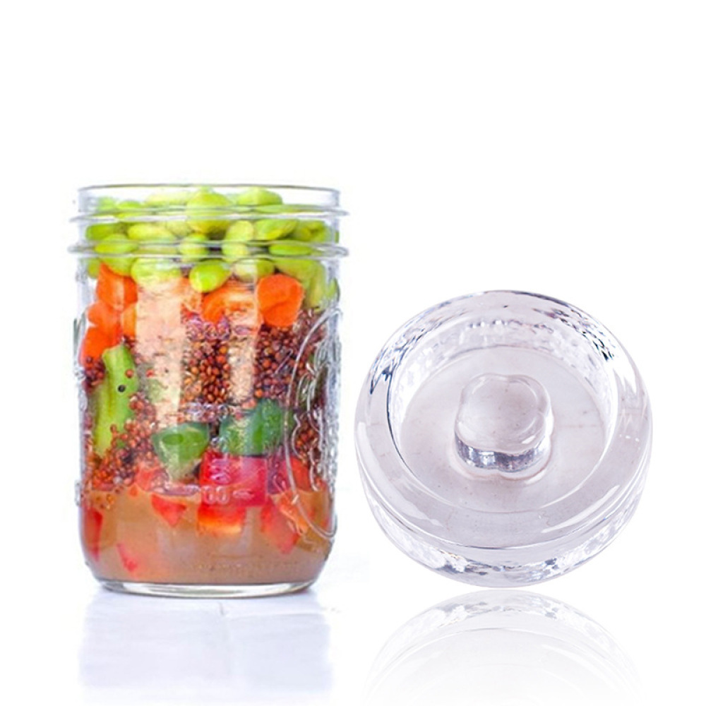 Wytrzymały szklany ciężarek do – Mason Jar Wide Mouth recenzja i cena