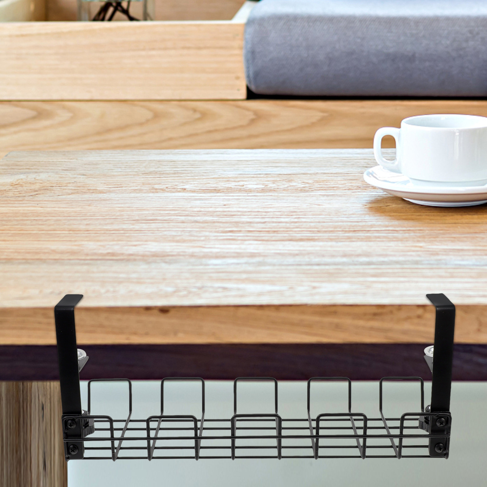 Organizer na kable pod biurkie – Food Storage Management recenzja i cena