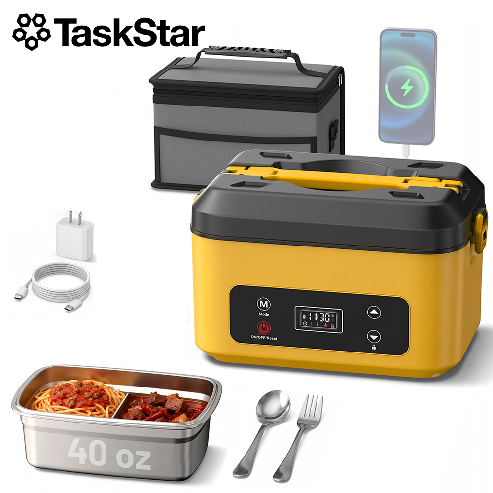TaskStar Przenośny Podgrzewany – Food Storage Warmer recenzja i cena