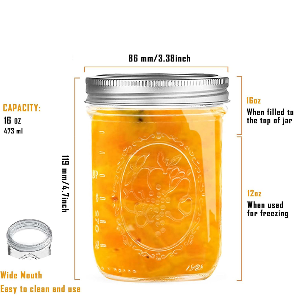Słoiki Masona z szerokim otwor – Mason Jar Wide Mouth recenzja i cena