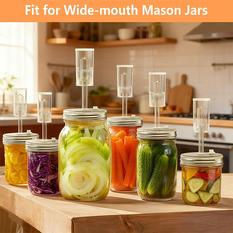 Zestaw do fermentacji, słoiki  – Mason Jar Wide Mouth recenzja i cena
