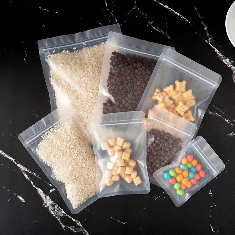 100 szt. Matowe, mrożone toreb – Food Storage Year Supply recenzja i cena