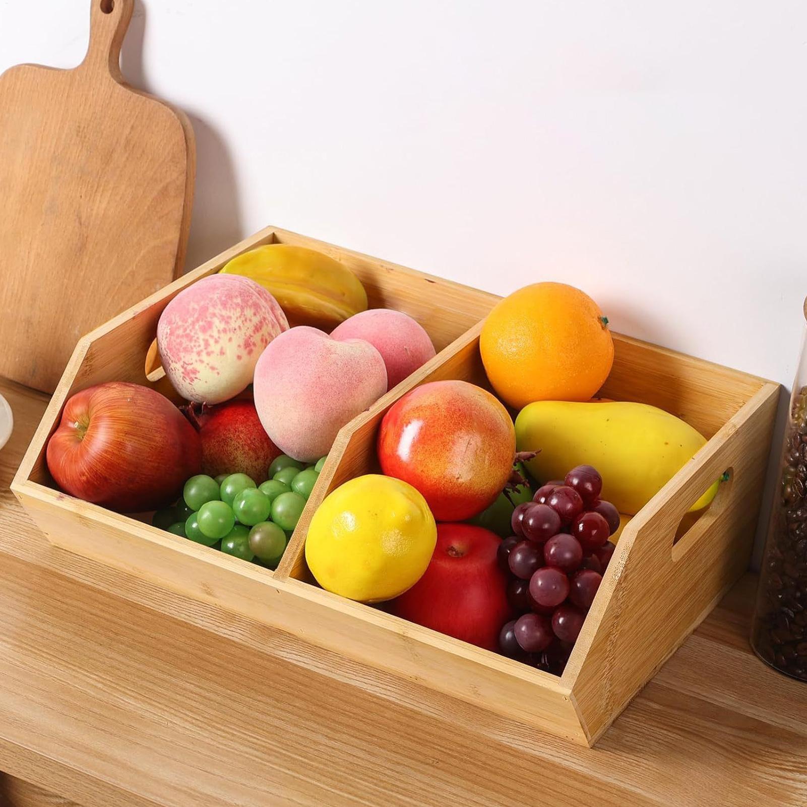 Organizer do spiżarni Drewnian – Stackable Pantry Bin recenzja i cena