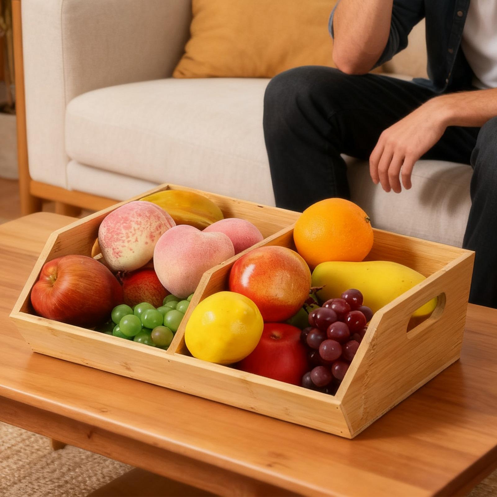 Organizer do spiżarni Drewnian – Stackable Pantry Bin recenzja i cena