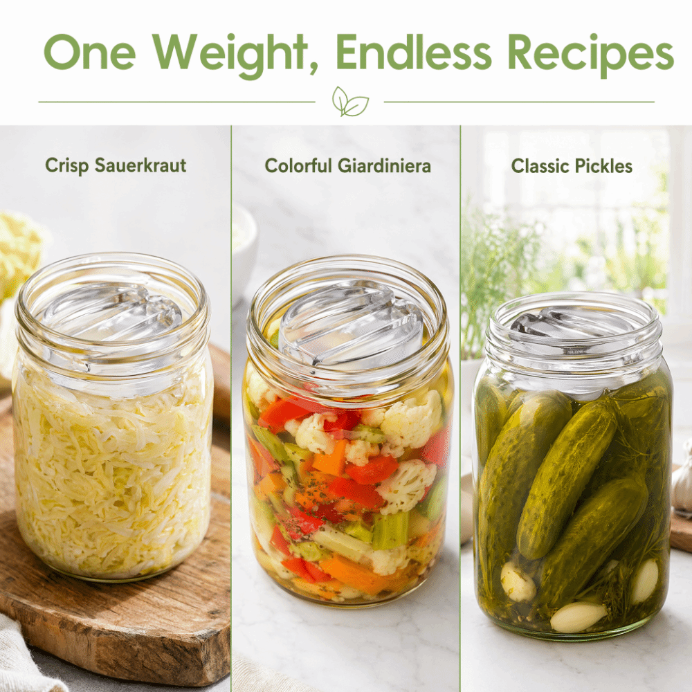 Ciężarki fermentacyjne ze szkł – Mason Jar Wide Mouth recenzja i cena