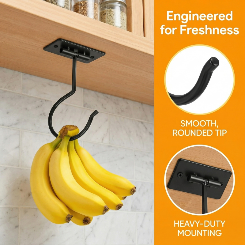 Czarny metalowy samoprzylepny  – Food Storage Drawer Organizer recenzja i cena