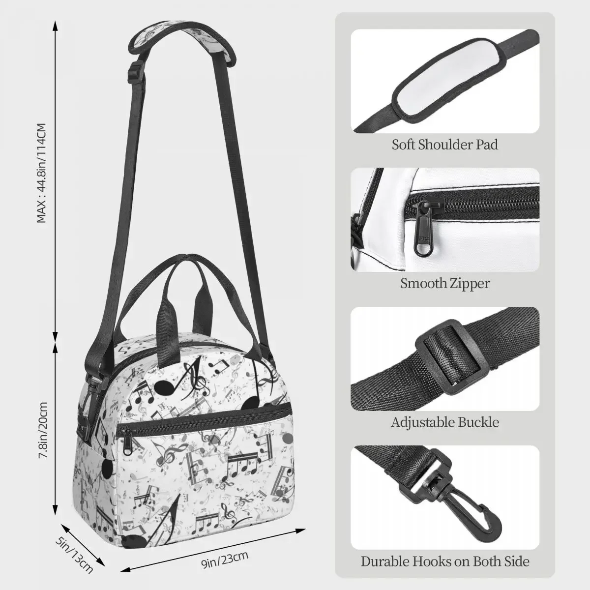Torba termiczna na lunch z mot – Food Storage Notes recenzja i cena