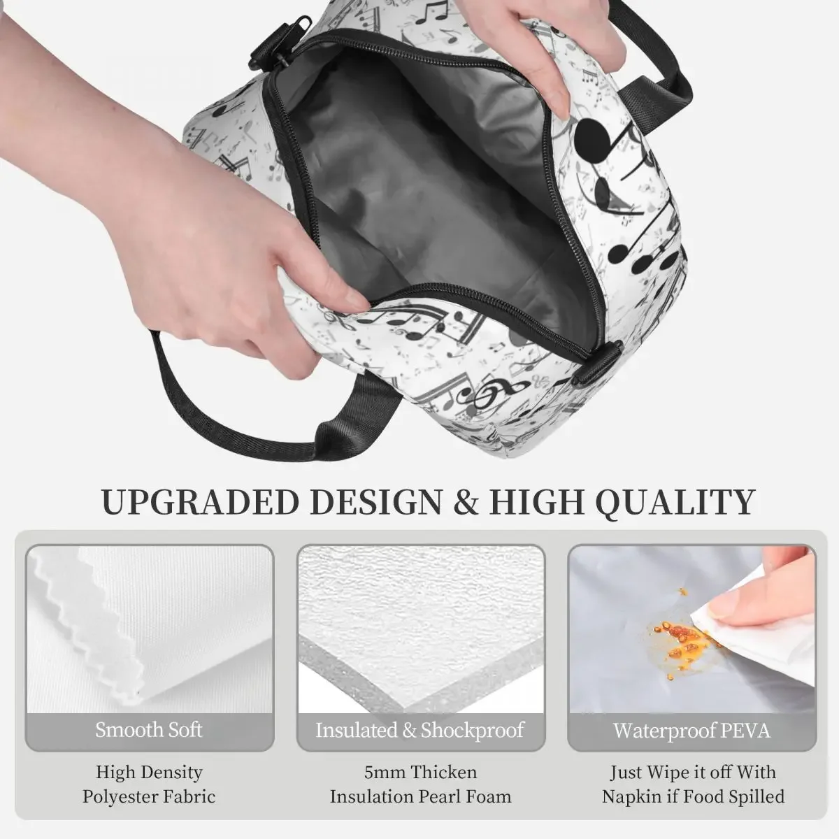 Torba termiczna na lunch z mot – Food Storage Notes recenzja i cena