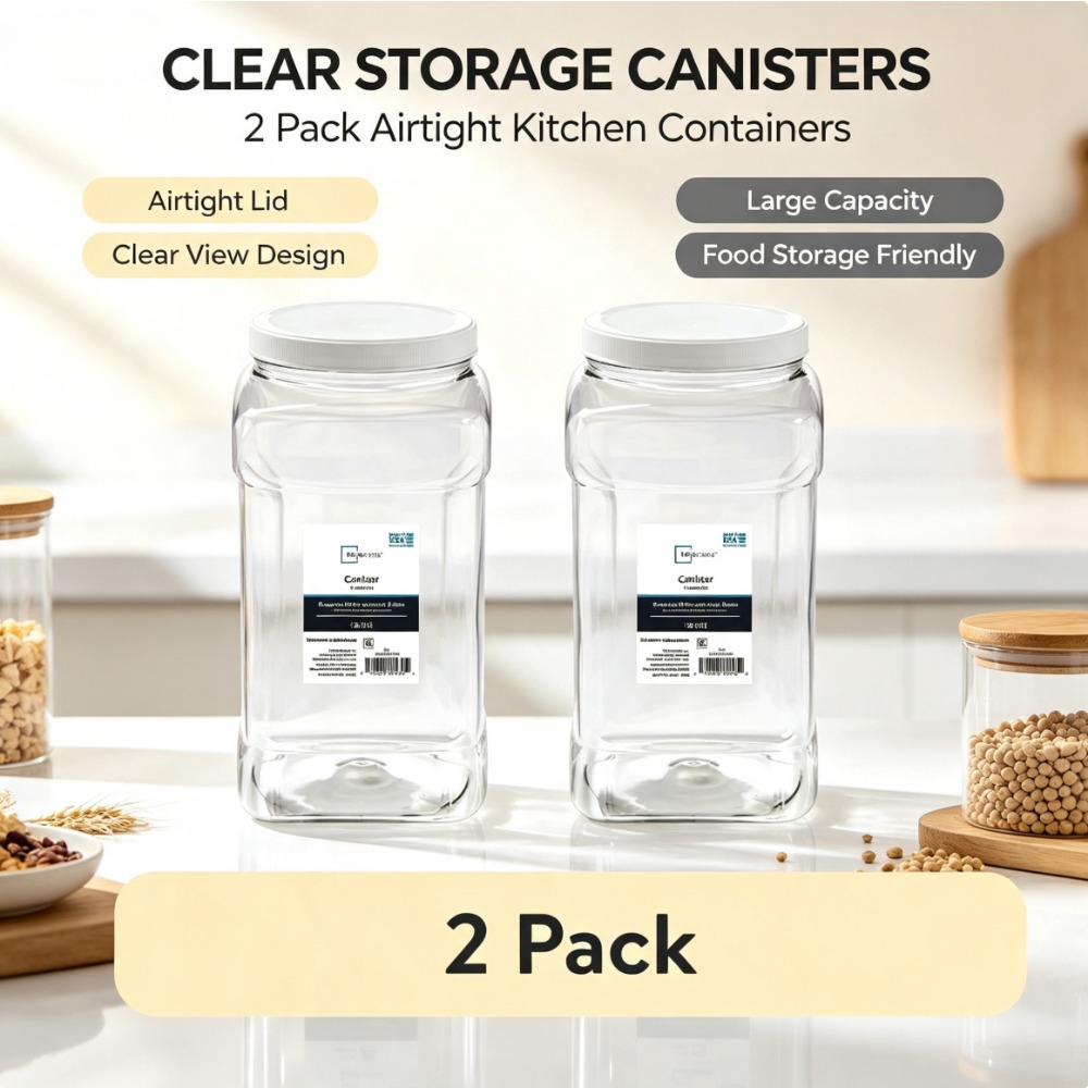 (2 sztuki) przezroczysty plast – Food Storage Quart Containers recenzja i cena